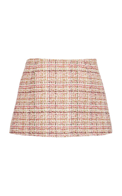 Valentino Tweed Mini Skirt multi outlook