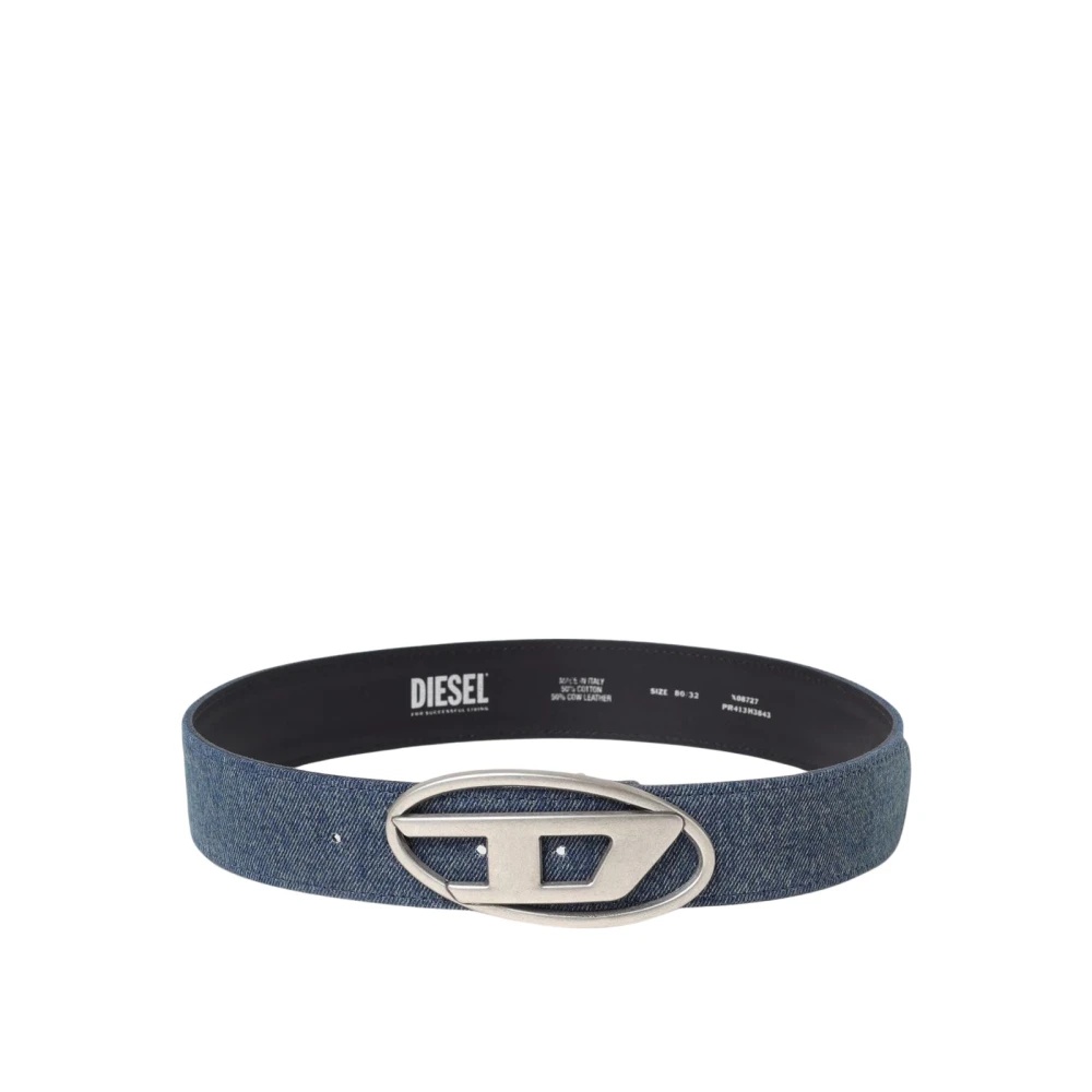 DENIM METAL BUCKLE BELT STYLISH FASHION - 1