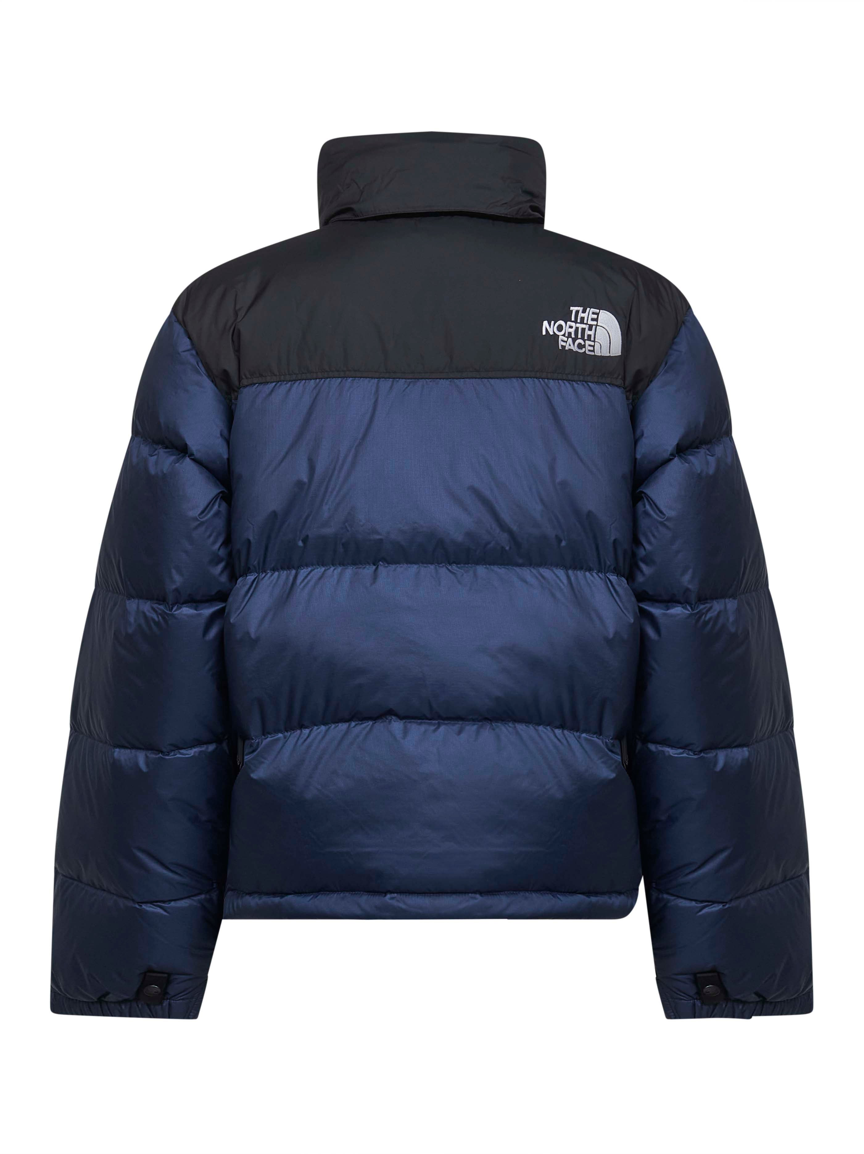 Blue 1996 Retro Nuptse hooded down jacket - 2