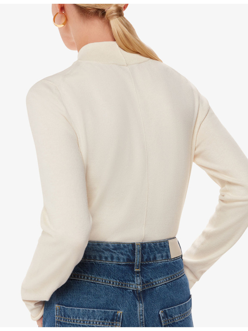 Mira Funnel-Neck Cotton-Blend Jumper 3