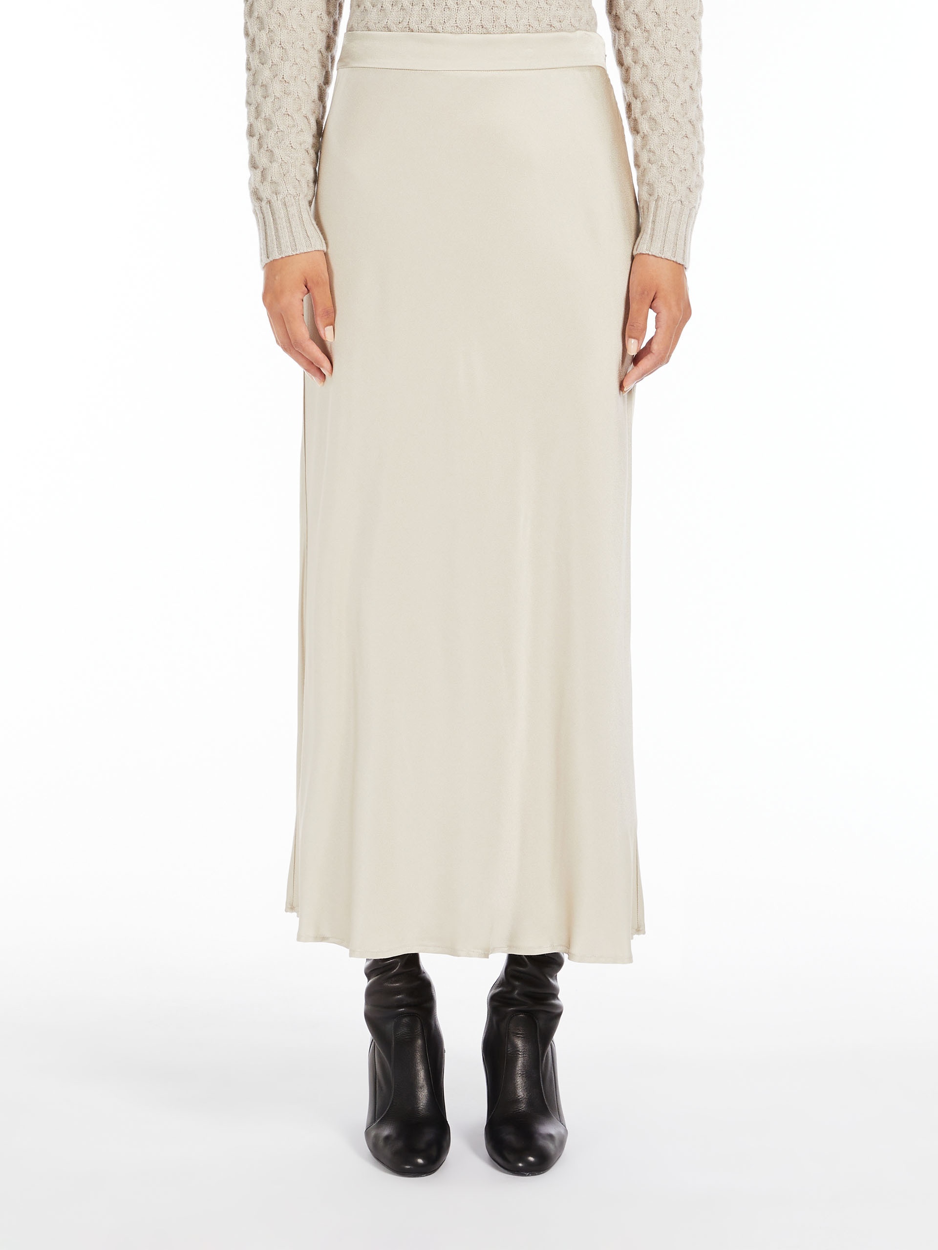 ZURLO Envers satin skirt - 3