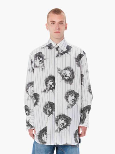 JW Anderson REMBRANDT ALL OVER PRINT SHIRT outlook