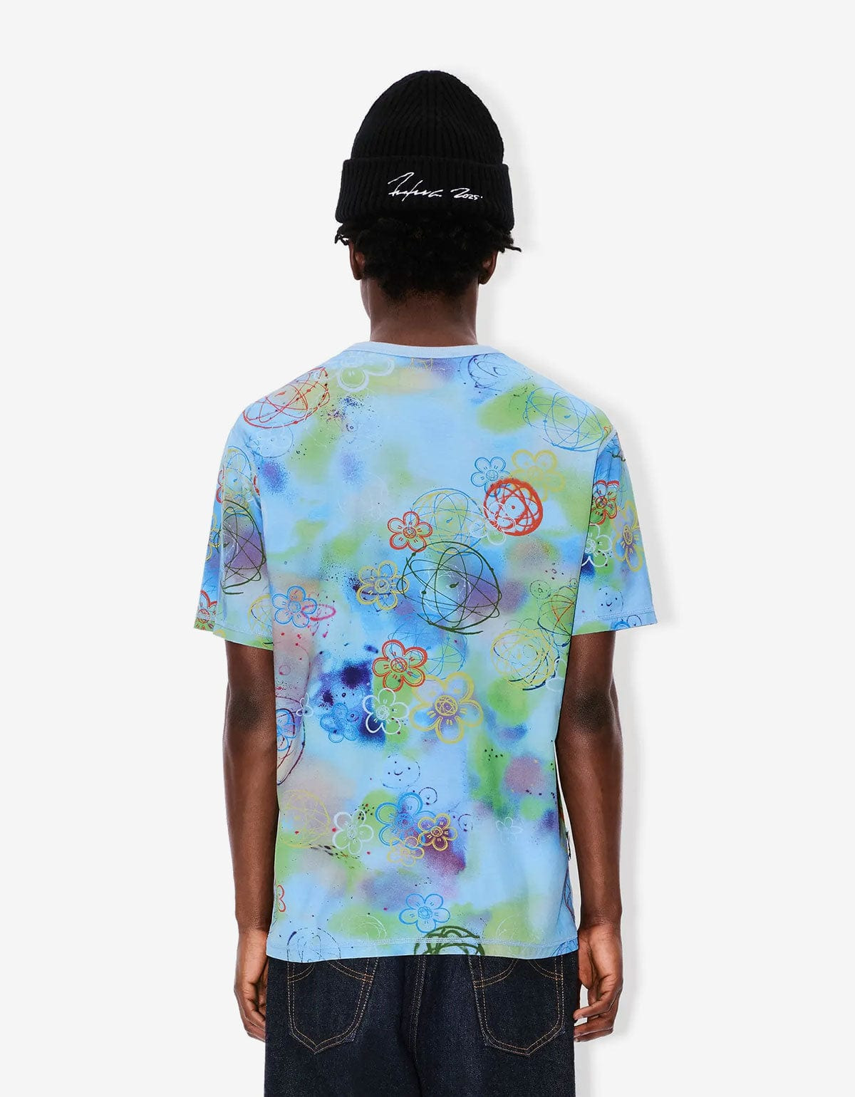 Kenzo x Futura 2000 Blue Reversible T-Shirt - 9