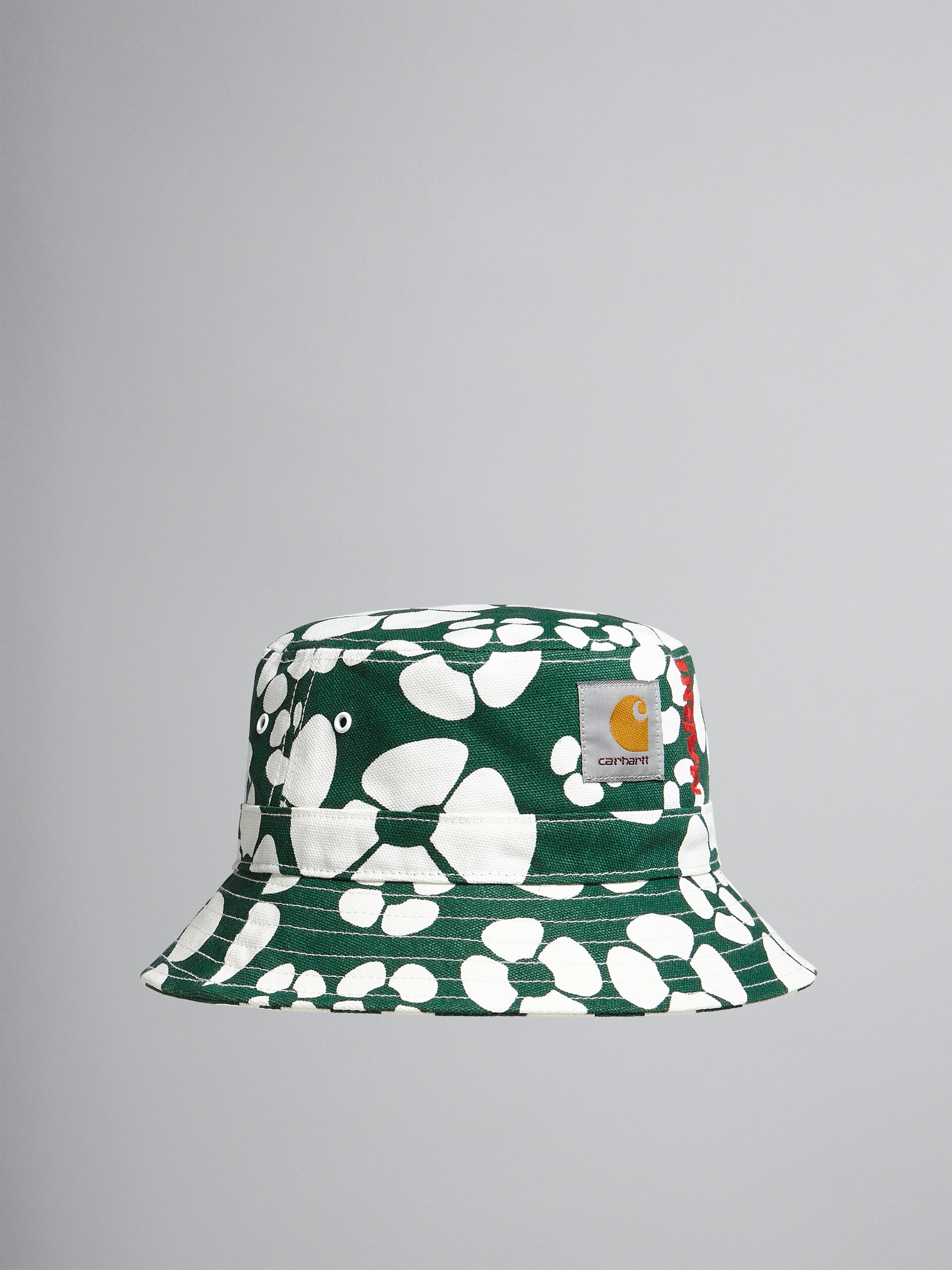 MARNI X CARHARTT WIP - GREEN BUCKET HAT - 1