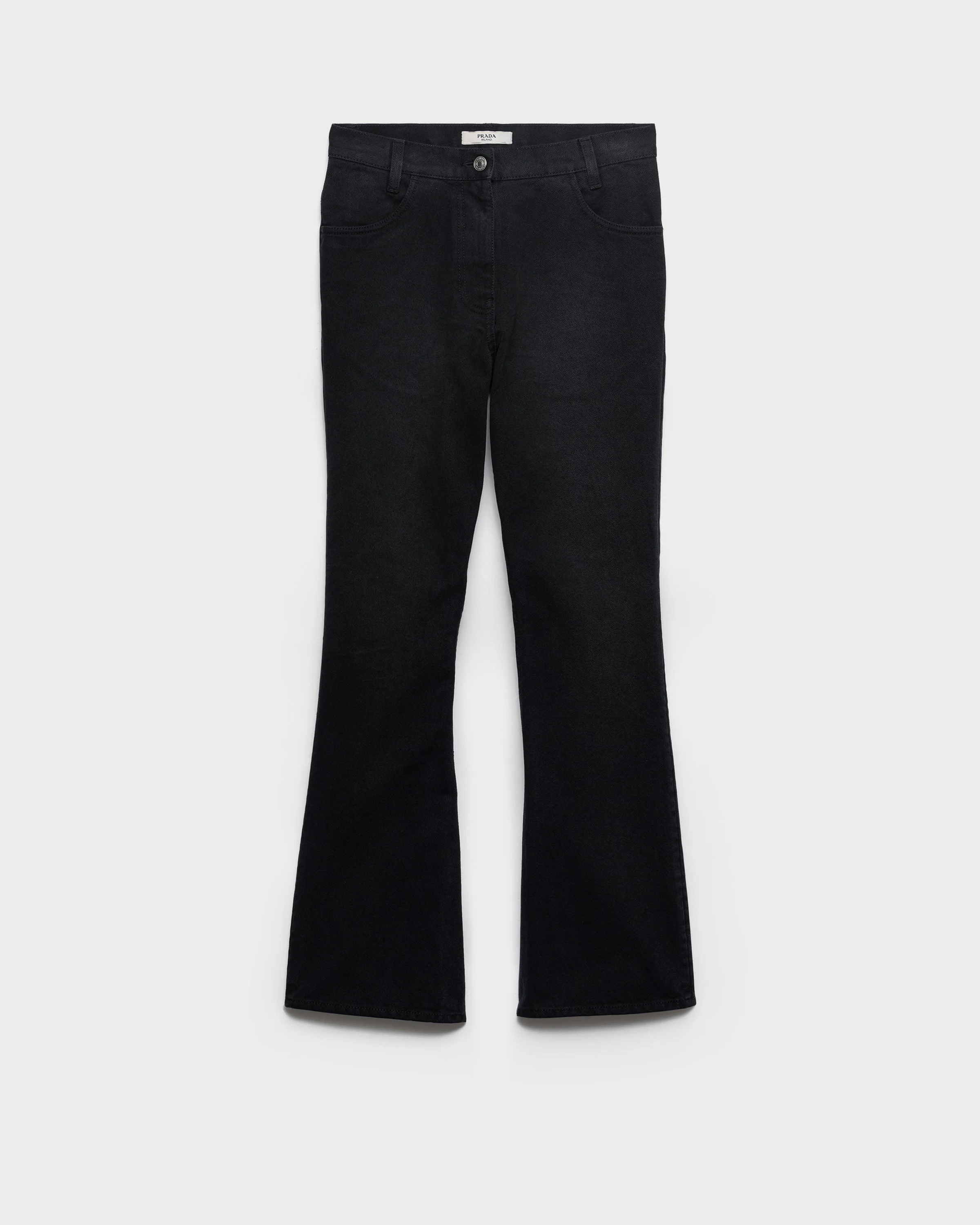 Black denim jeans - 1