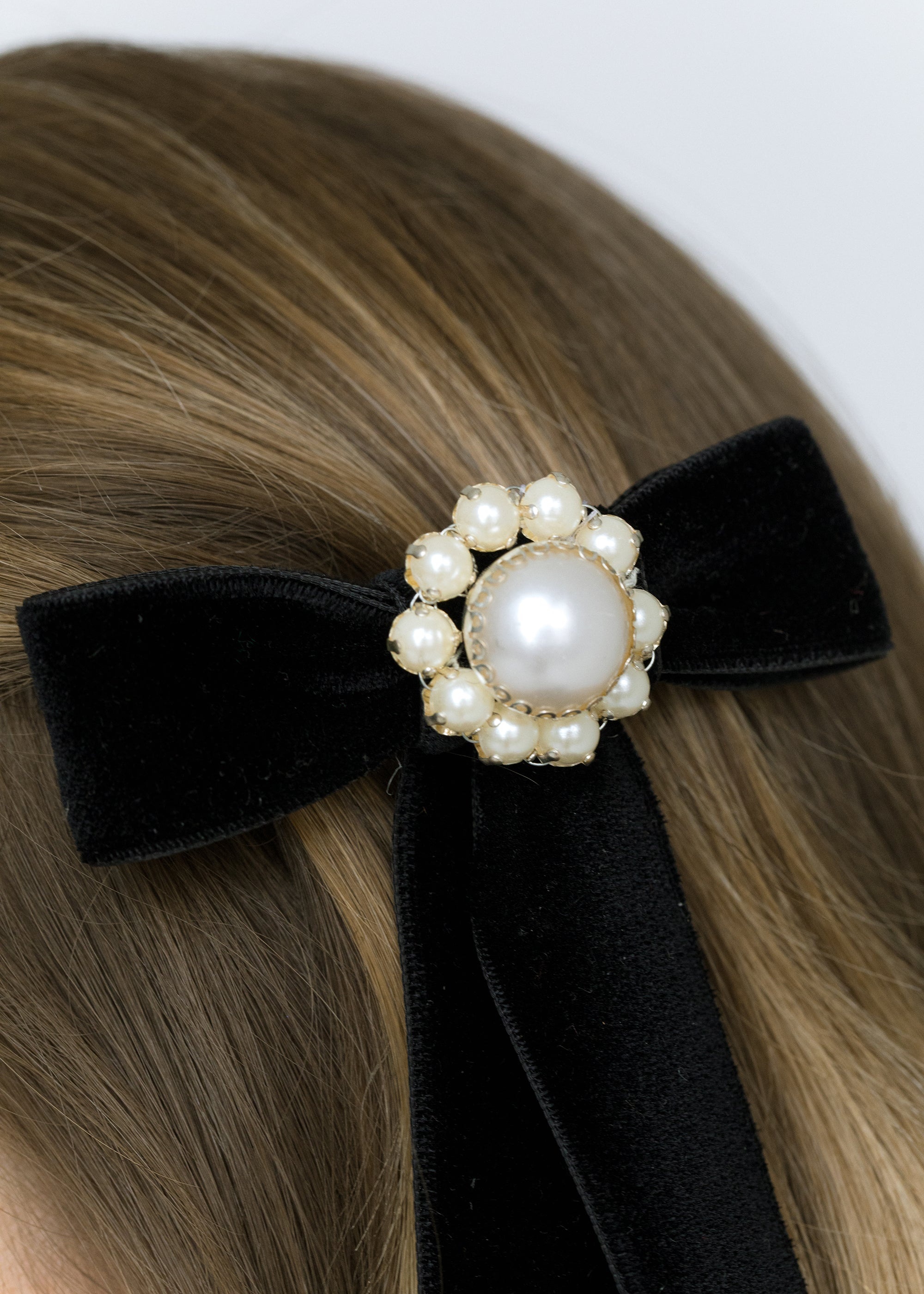 Perla Bow Barrette - 3