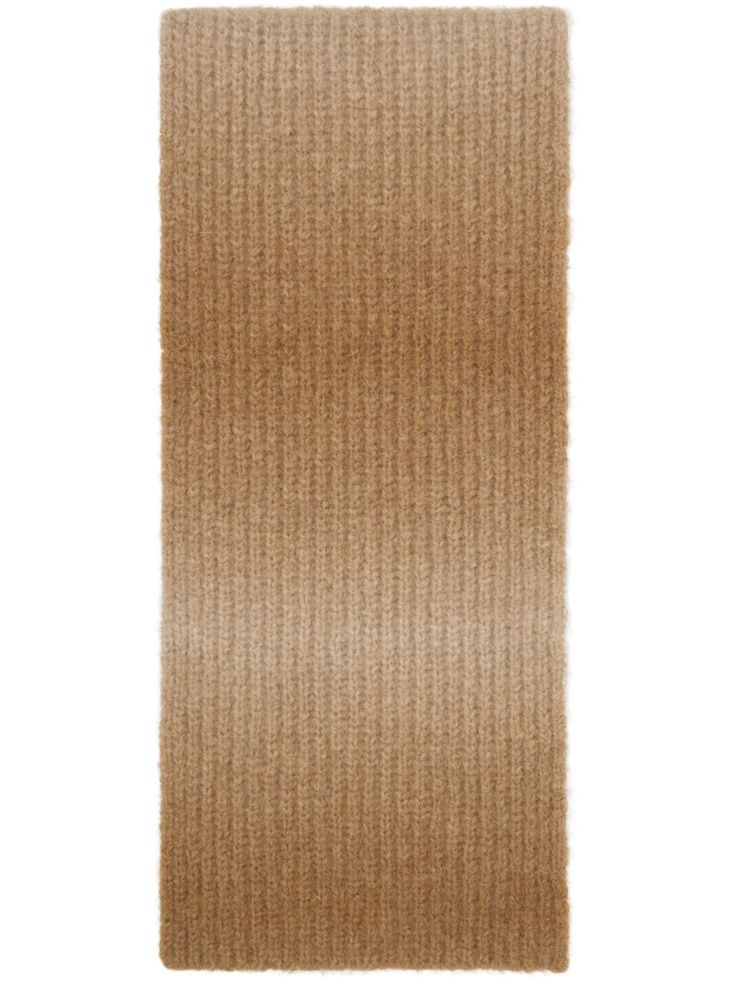 Tan Alpaca Scarf - 1