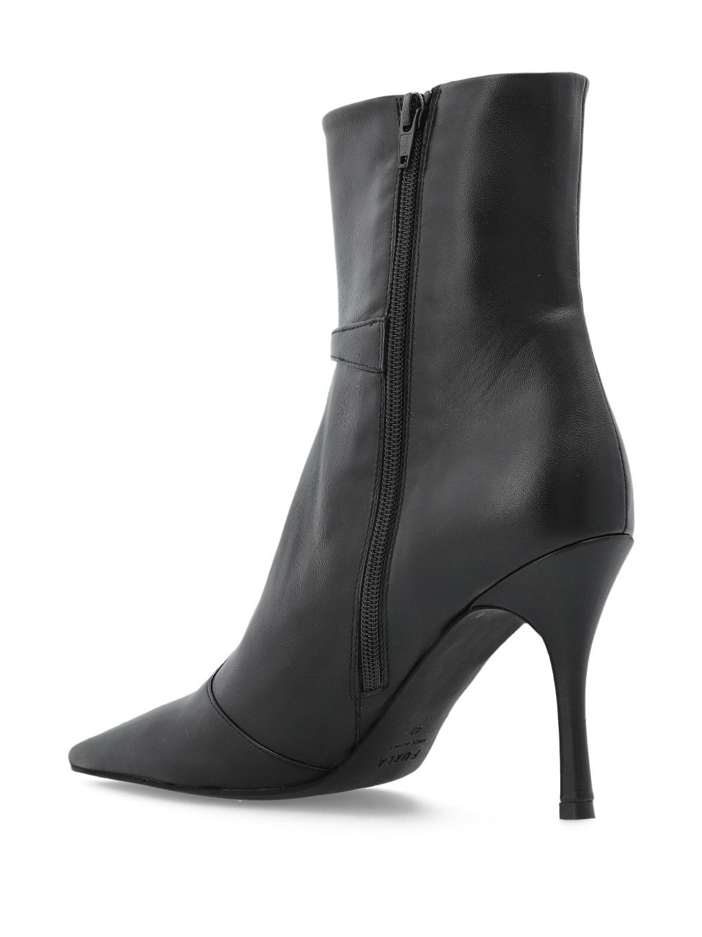 100mm Sfera pointed-toe leather ankle boots - 3