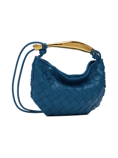 Bottega Veneta Blue Mini Sardine Bag outlook