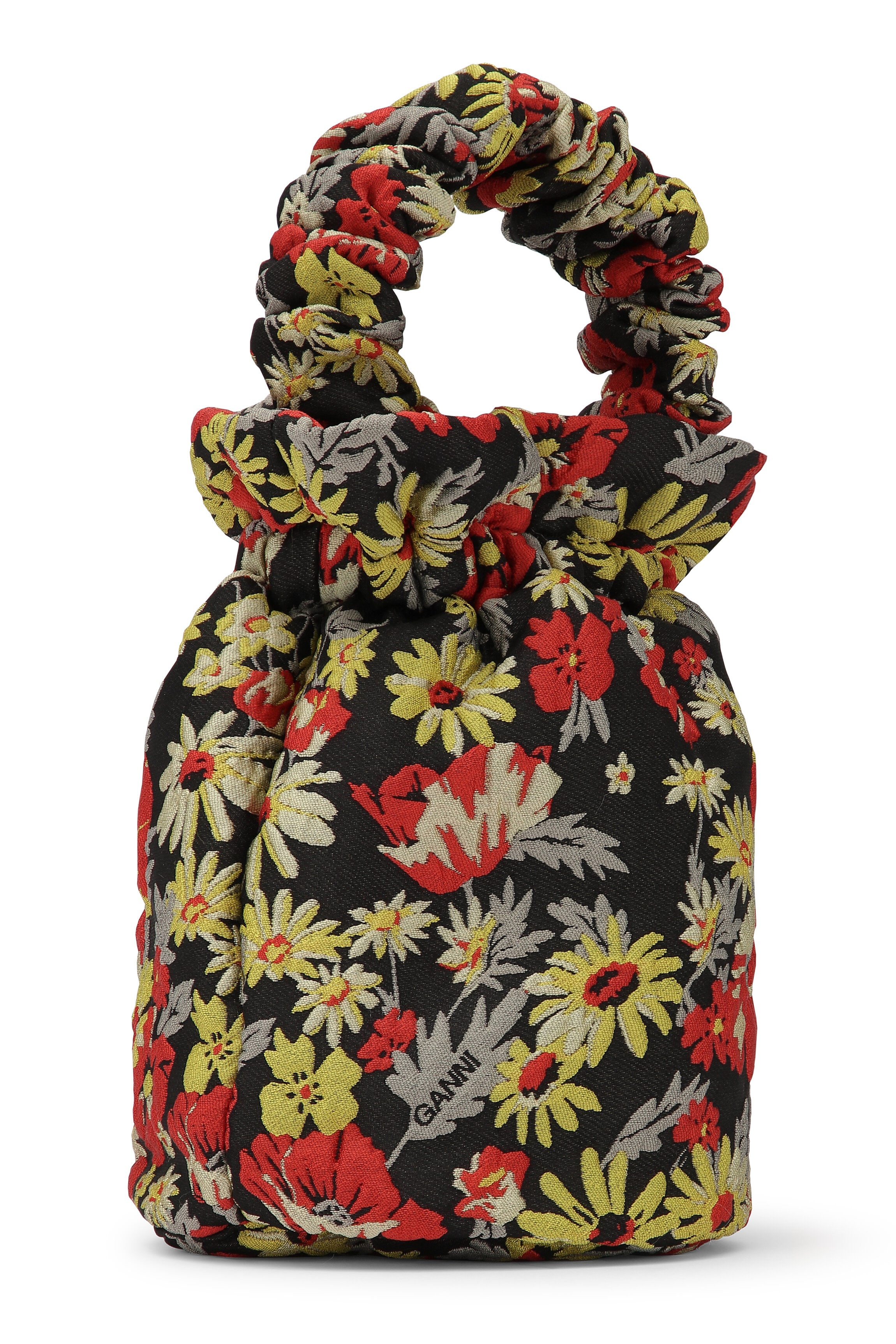 RUCHED TOP HANDLE BAG - 3