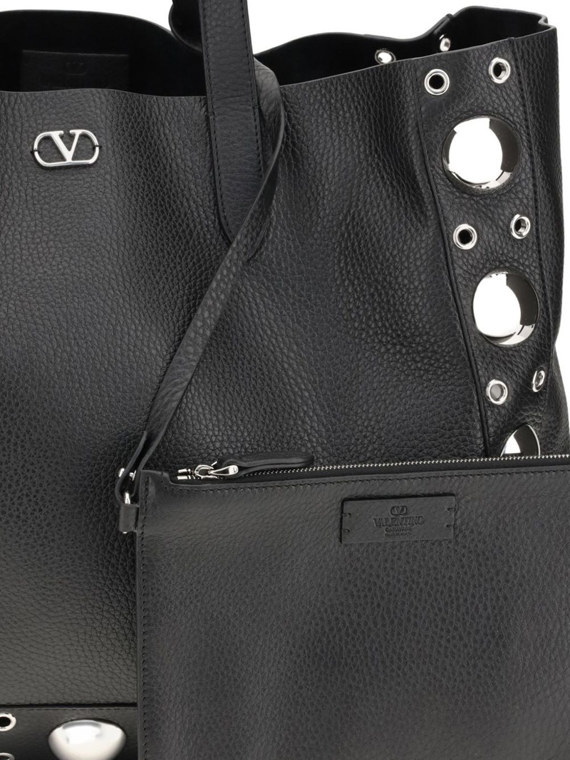 eyelet-embellished shoulder bag 3
