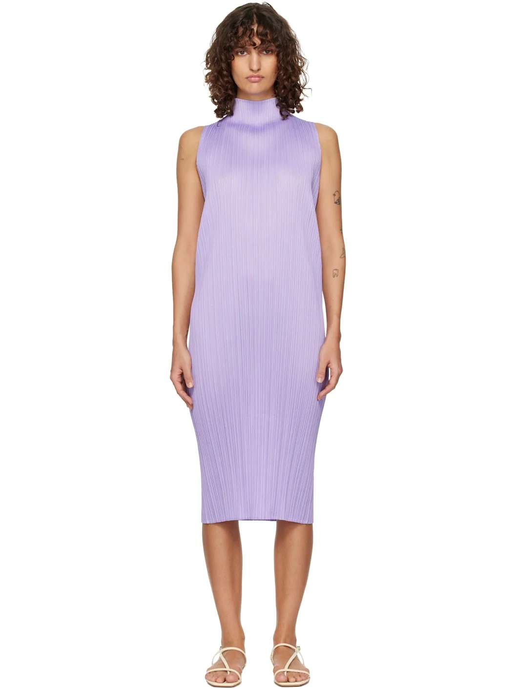 Purple Monthly Colors April Midi Dress - 1