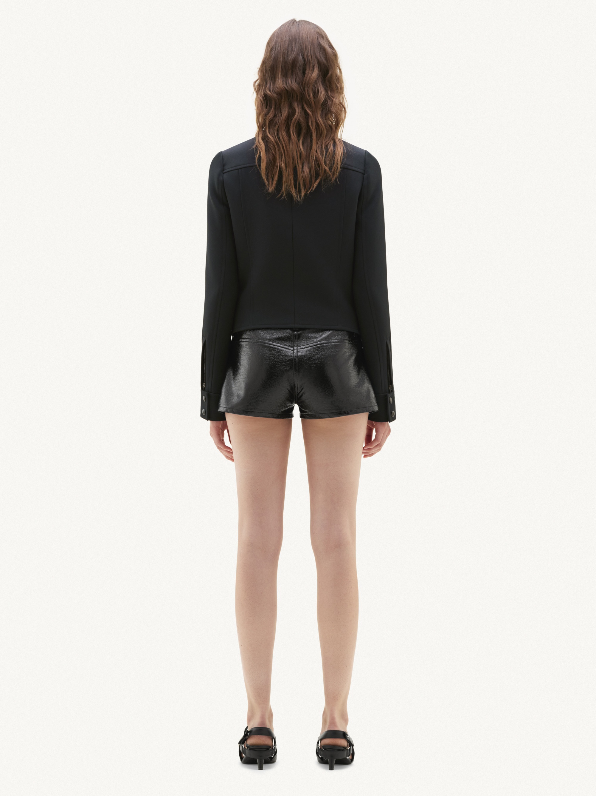 TWILL SUSPENDERS JACKET - 4