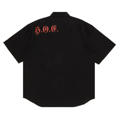 Supreme Supreme x Bernadette Corporation Short-Sleeve Work Shirt 'Black' outlook
