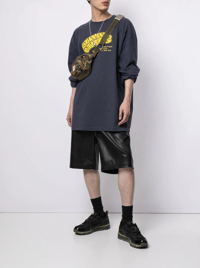 Heron Preston logo-print long-sleeved T-shirt outlook