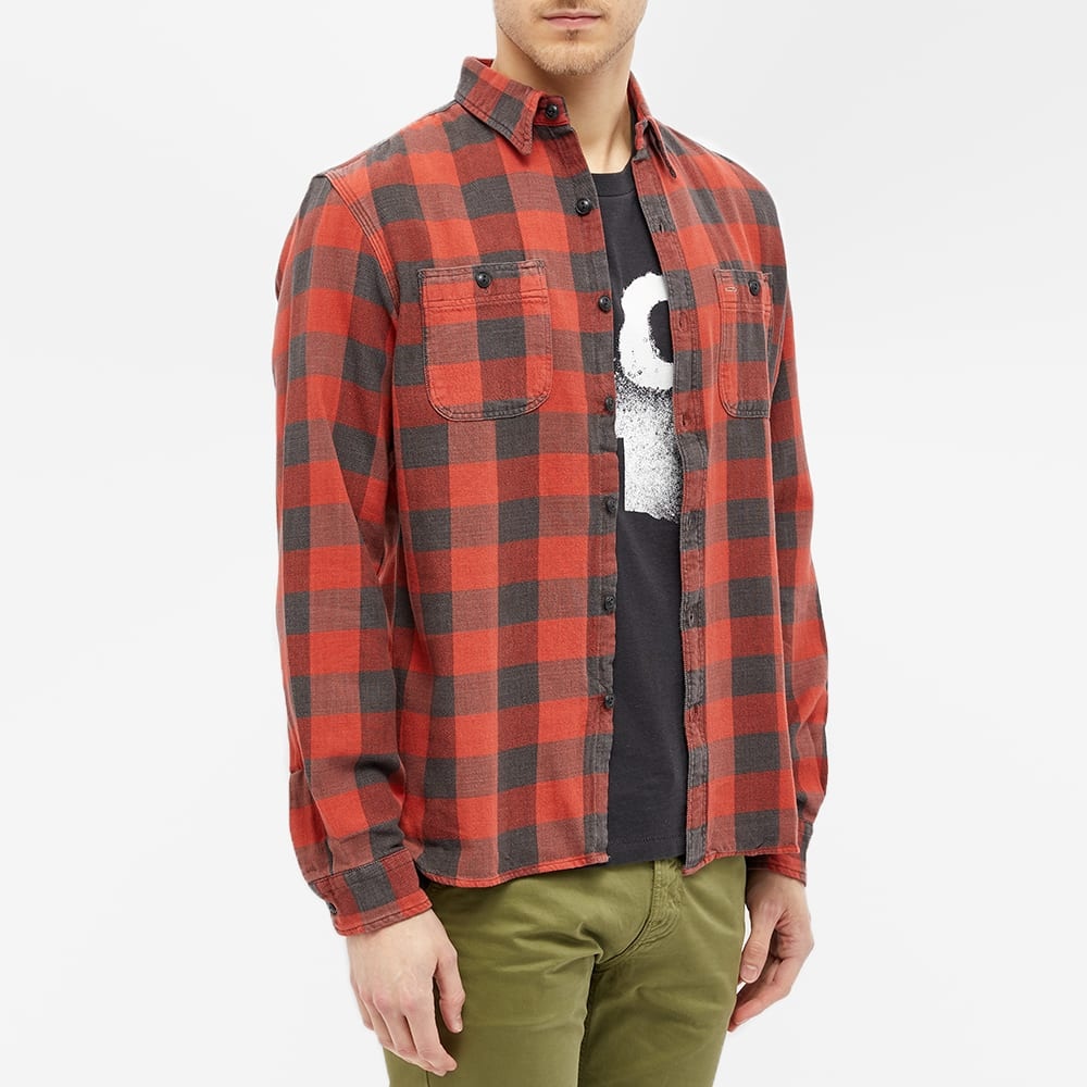 RRL Buffalo Check Pocket Shirt - 3