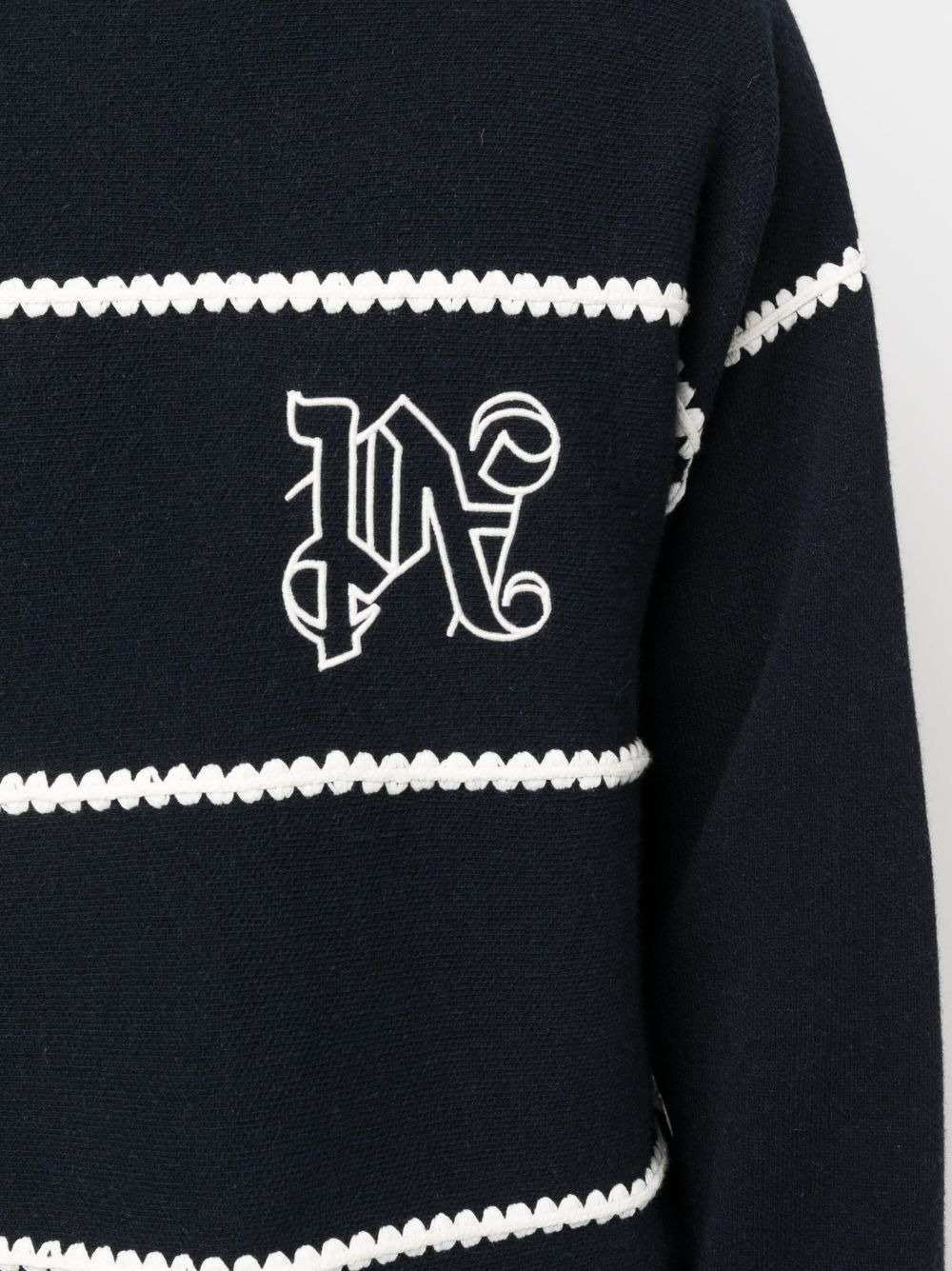 Palm Angels Sweaters Blue - 4