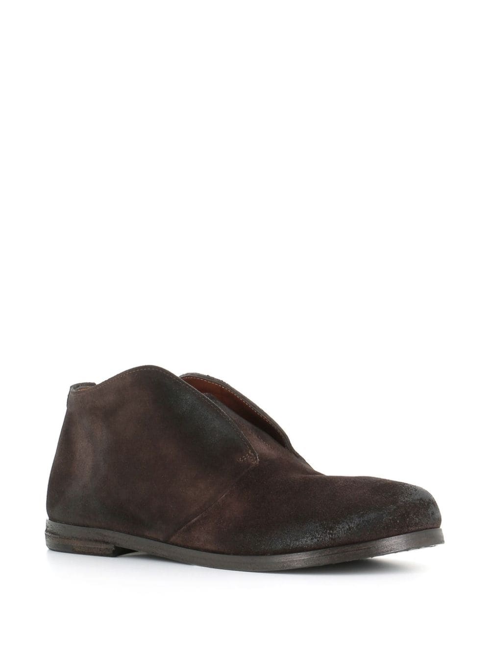 suede-leather ankle boots - 2