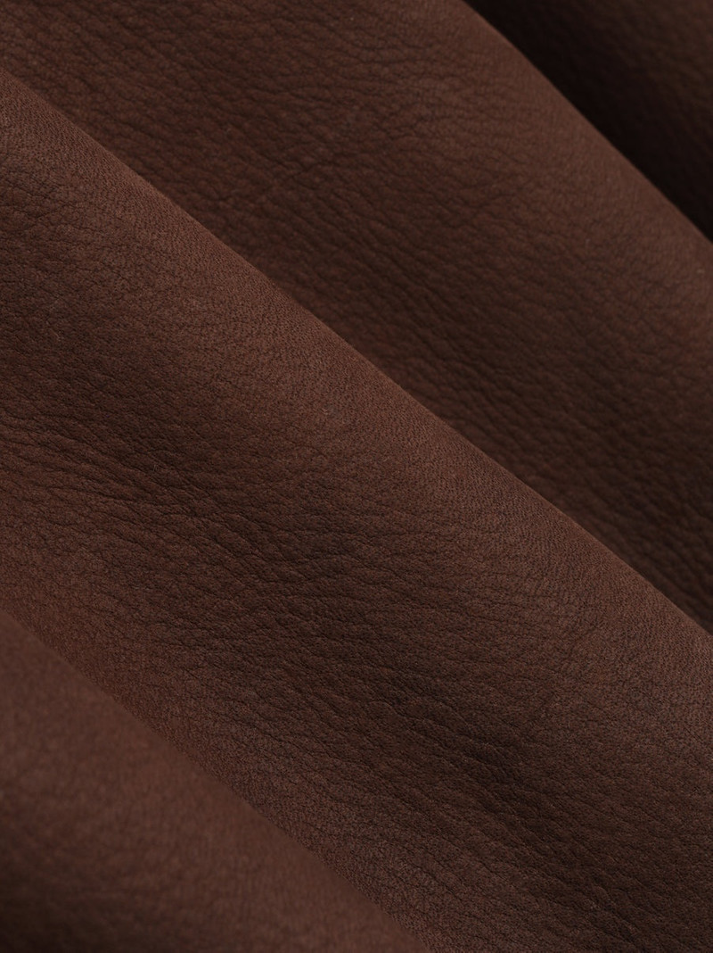 Fear of God Leather Hooded Bomber outlook