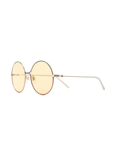 GUCCI round metal sunglasses outlook