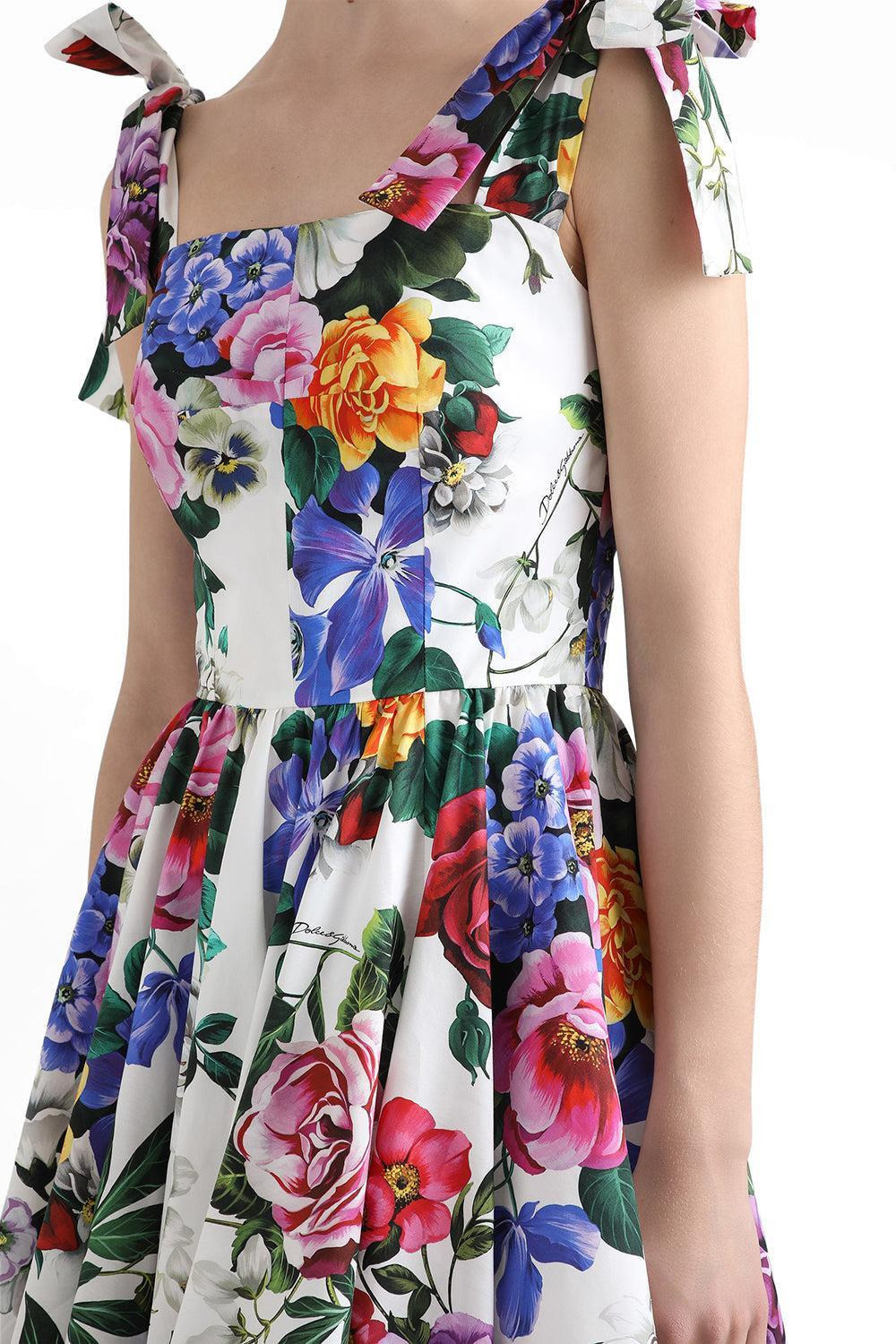 Mix Fiori Corset Dress - 4