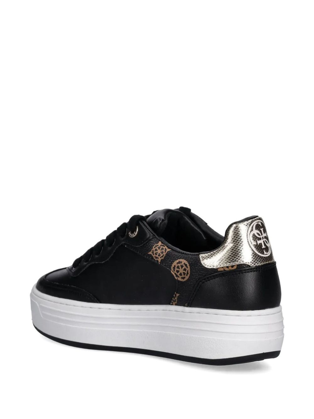 Swole platform-sole logo sneakers - 3