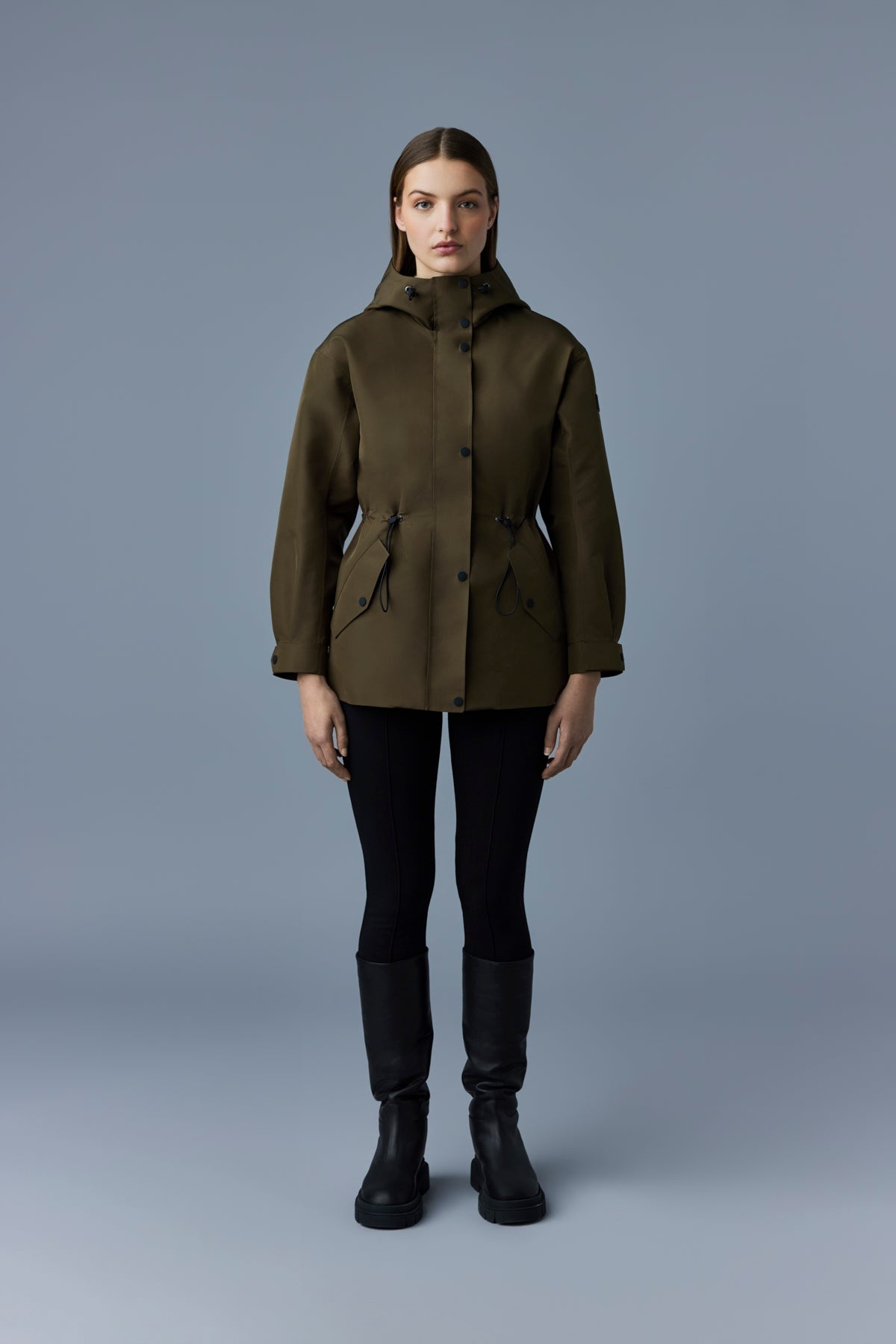 CARRIE Short 2-in-1 rain parka with removable liner - 2