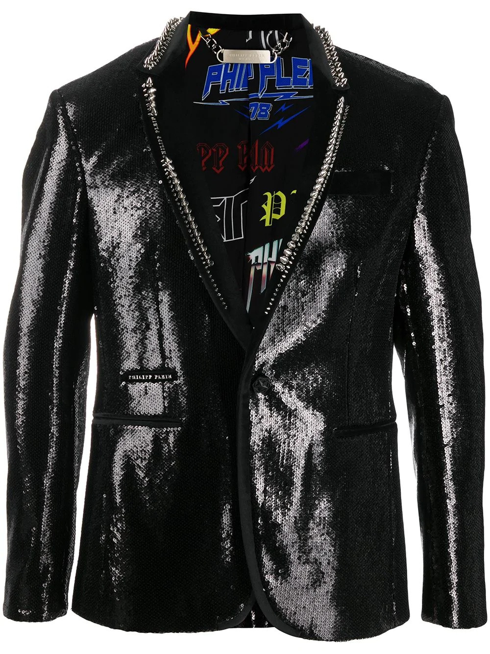 sequin blazer - 1