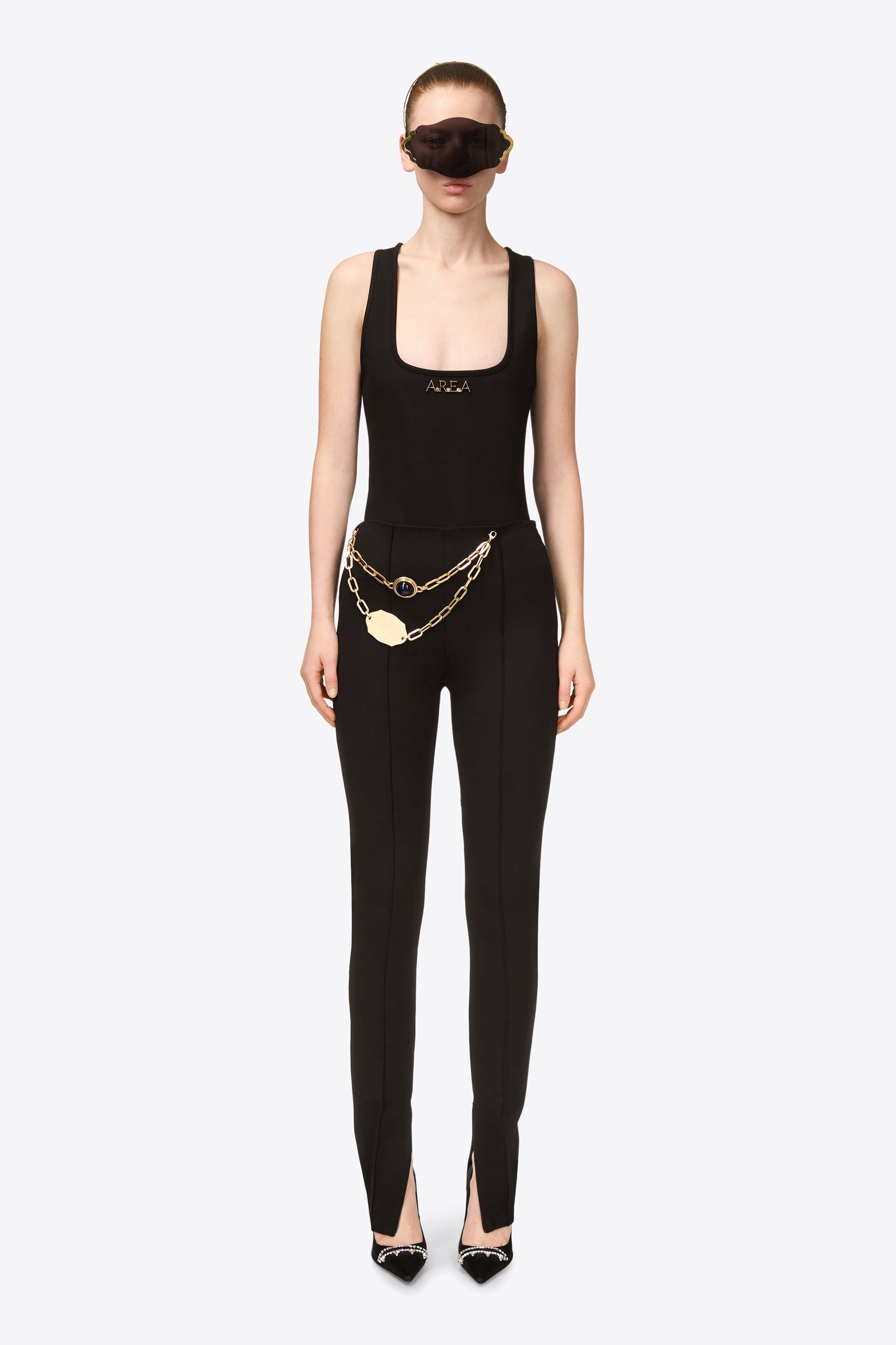 'AREA' NAMEPLATE RACERBACK TANK TOP - 3