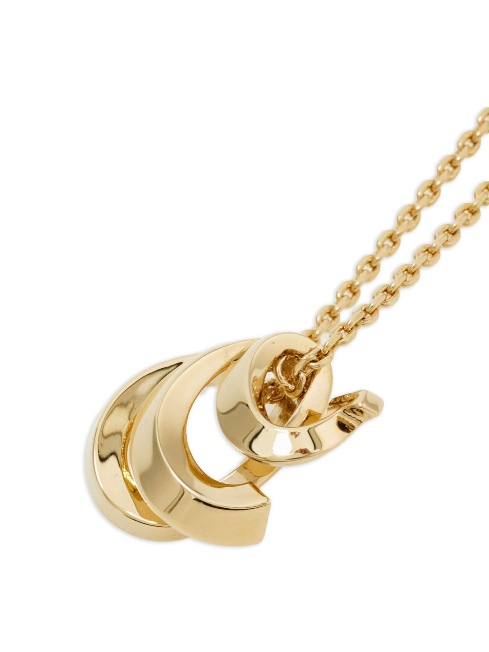 triple-gancini pendant necklace - 3