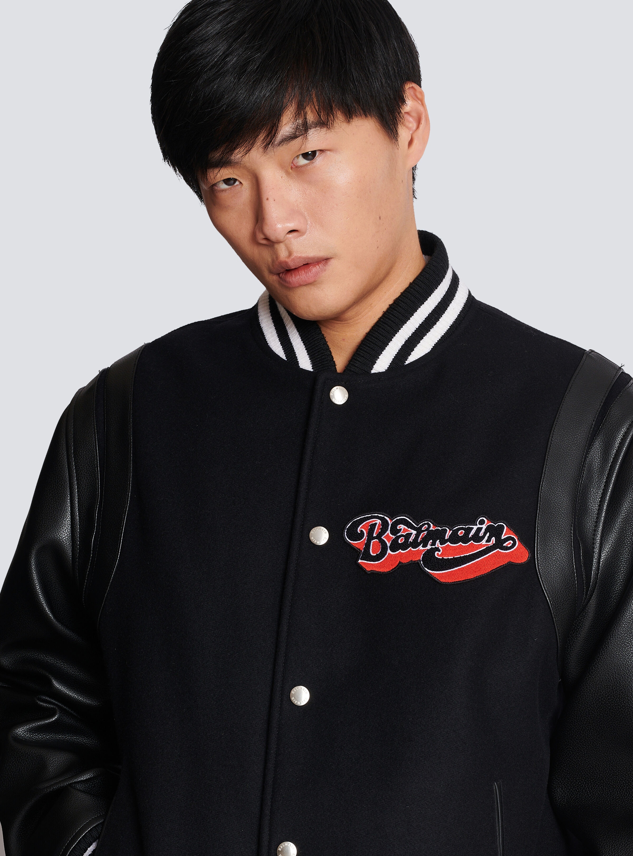 Balmain Reversible Mini Monogram Bomber Jacket - Farfetch