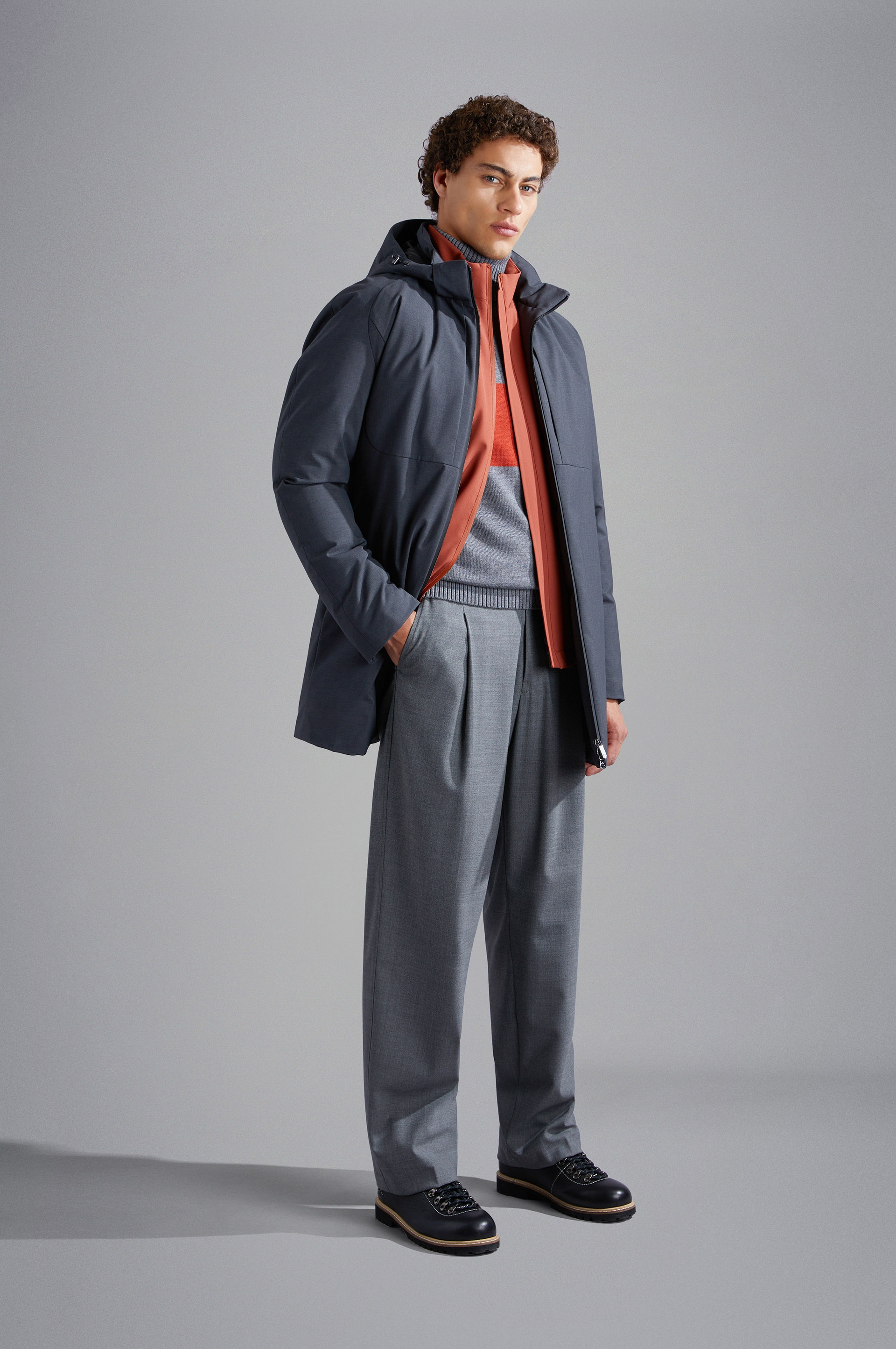 PARKA MADE OF RECYCLED TECHNICAL FABRIC - 2