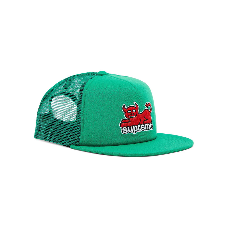Supreme Supreme x Toy Machine Mesh Back 5-Panel 'Green' outlook