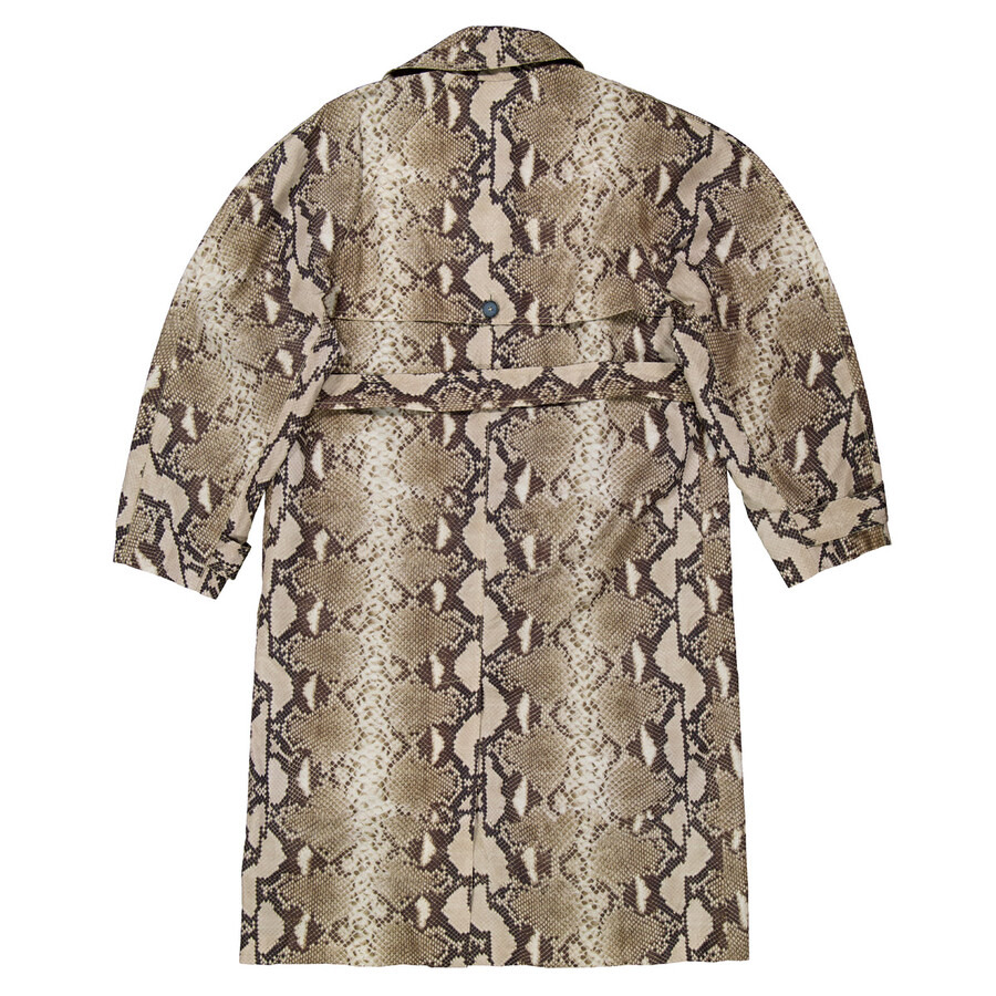 Stella Mccartney Python Print Trench Coat - 6