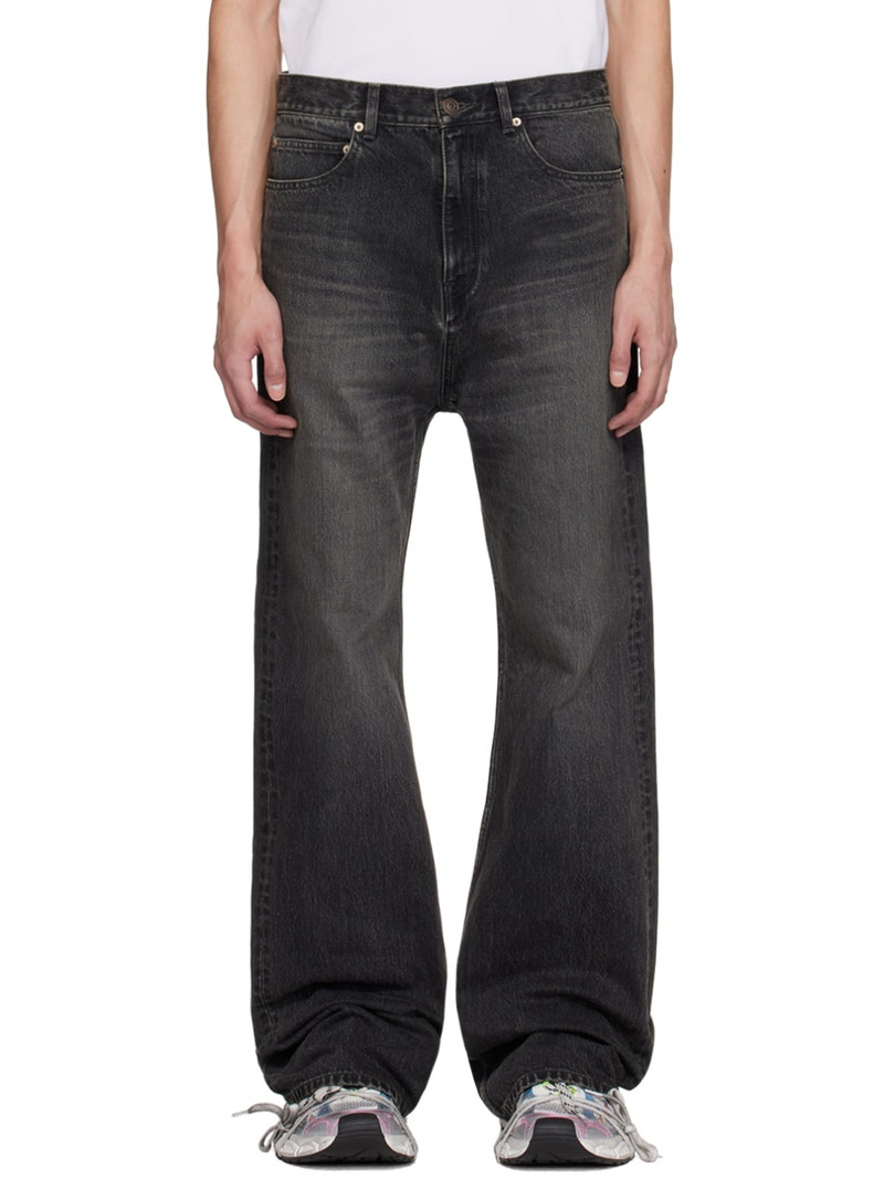 Black Flared Jeans 1