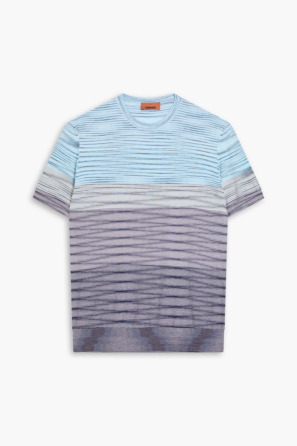 Space-dyed cotton T-shirt - 1