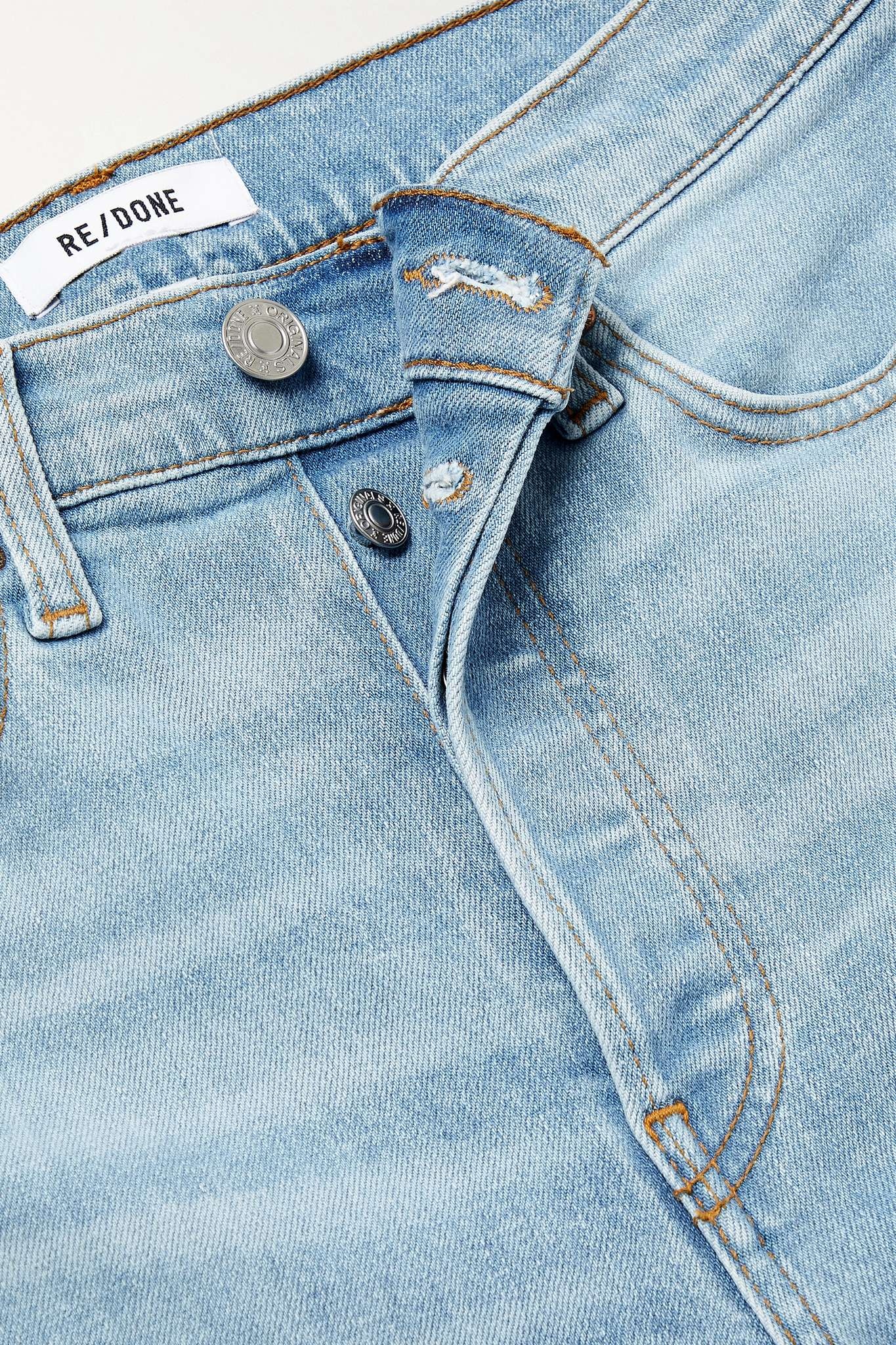 70s Stove Pipe high-rise straight-leg jeans - 8