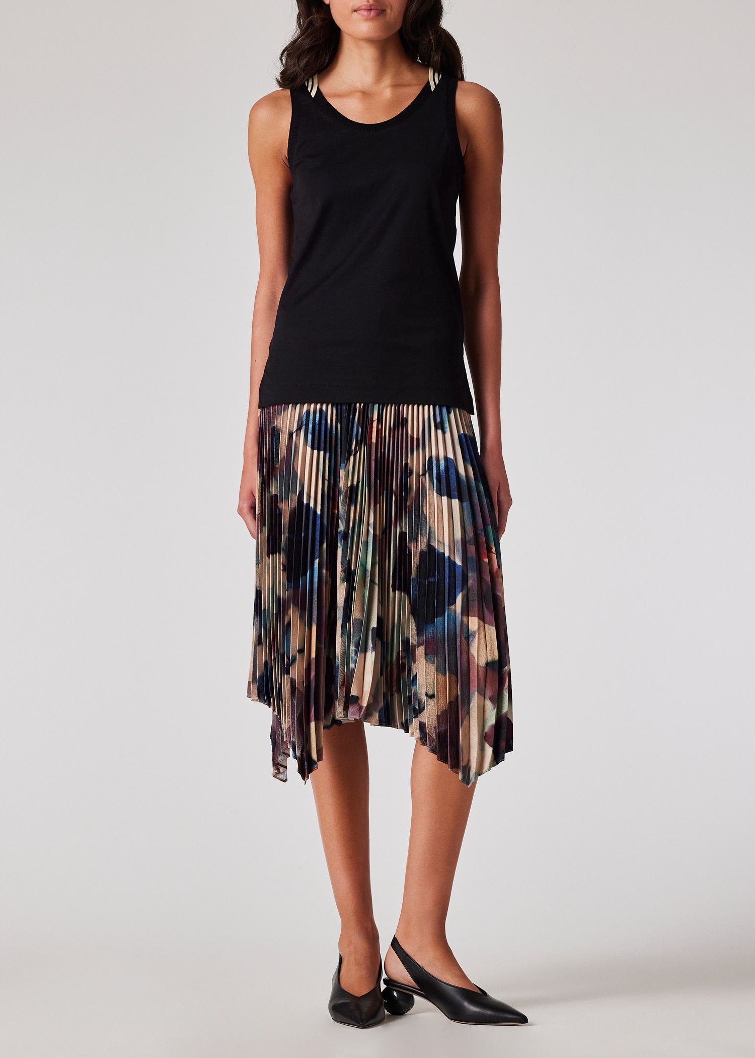 Women's 'Solar' Pleated Midi Skirt - 5