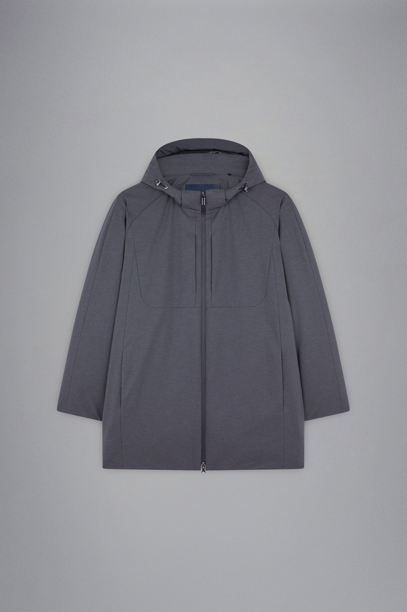 PARKA MADE OF RECYCLED TECHNICAL FABRIC 1