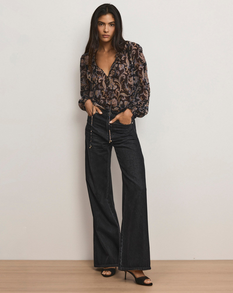 HICKORY PAISLEY BLOUSE 3