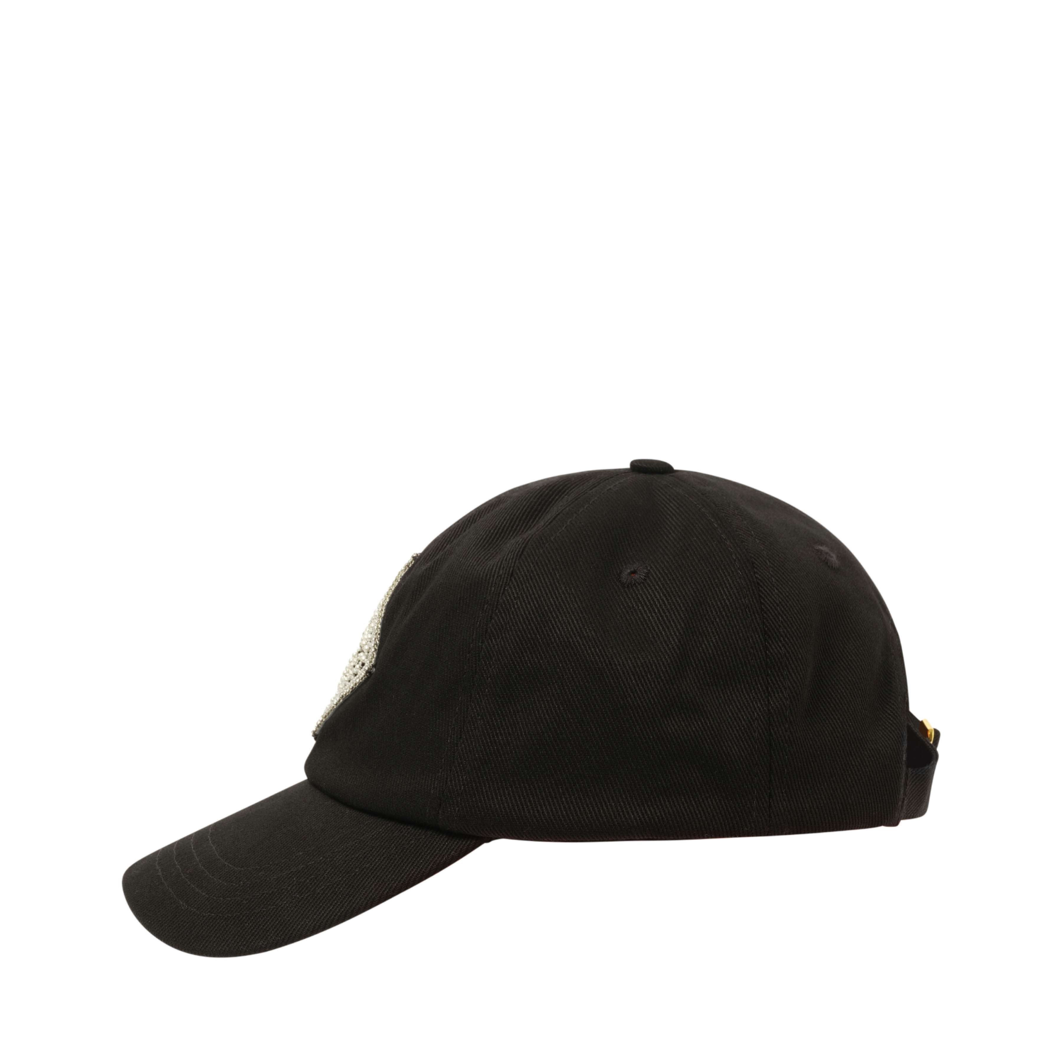 Pearl Diamond CC Patch Cap in Black - 2