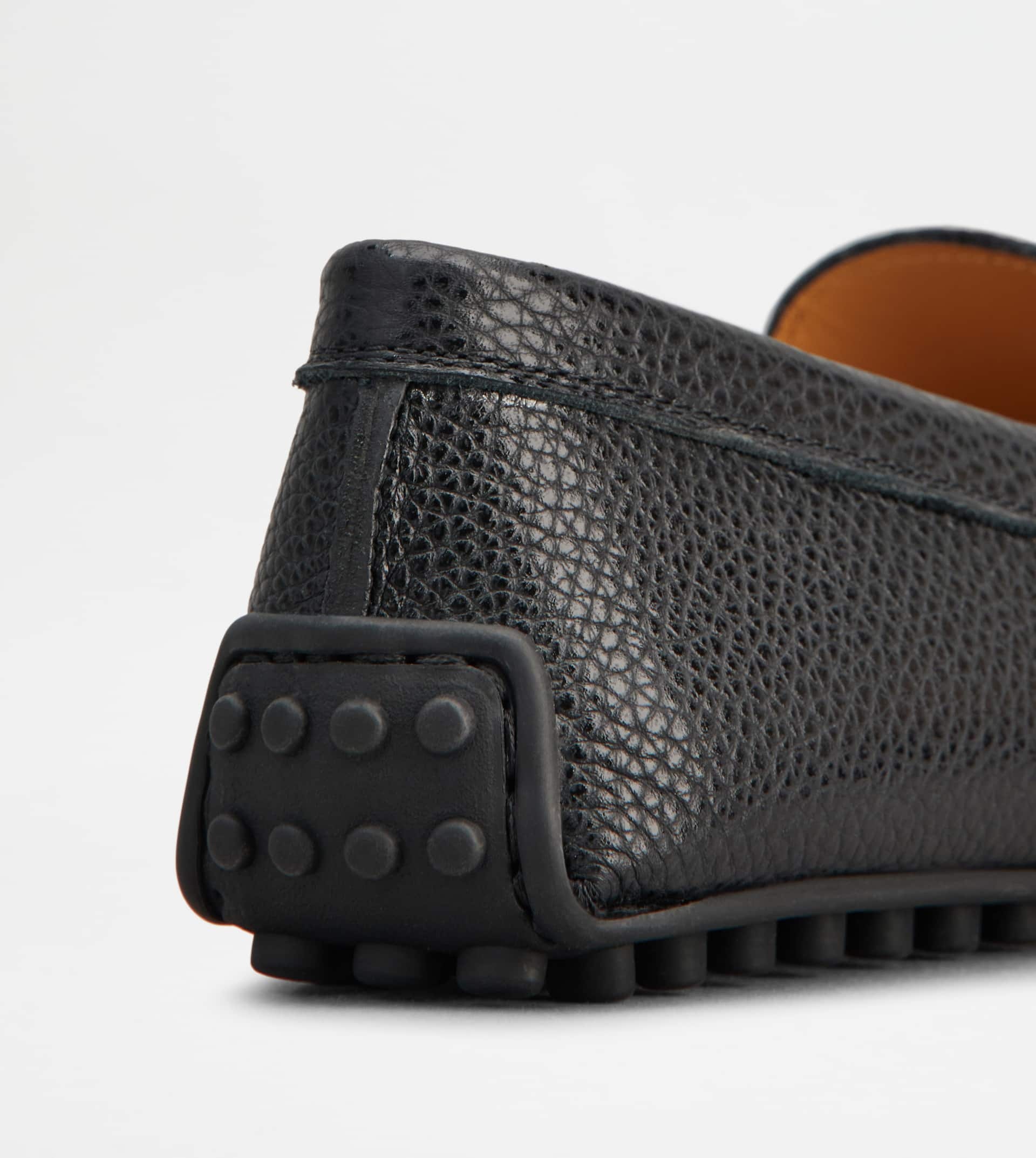 CITY GOMMINO DRIVING SHOES IN LEATHER - BLACK - 5