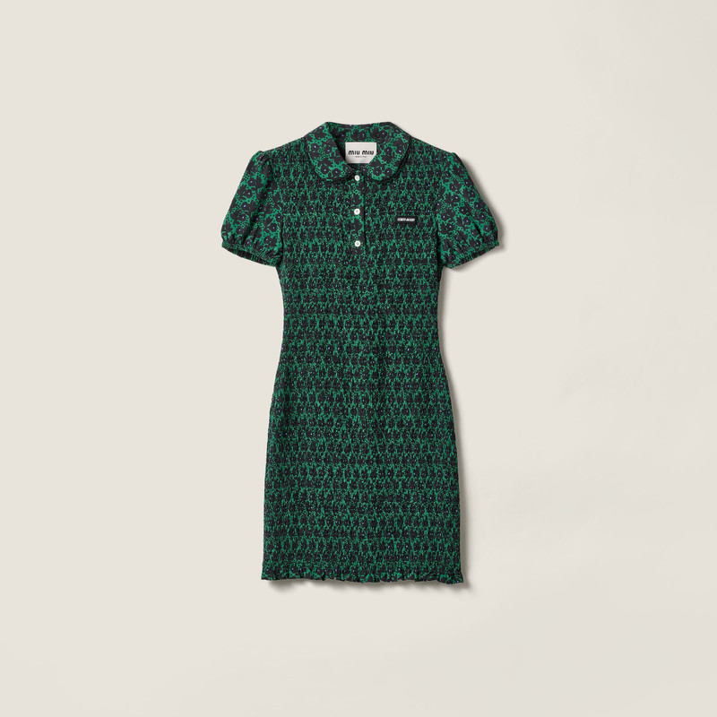 Crêpe de chine mini-dress 1