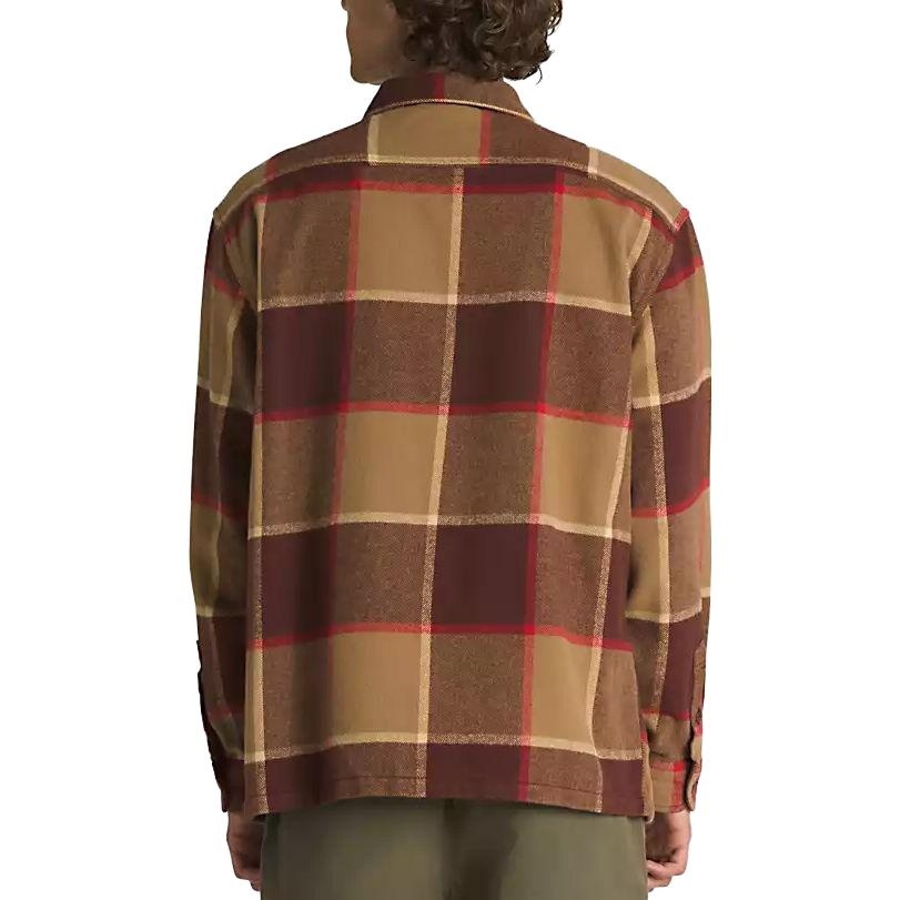 Vans Norbeck Long Sleeve Shirt 'Bitter Chocolate' VN000AAYCLY - 5