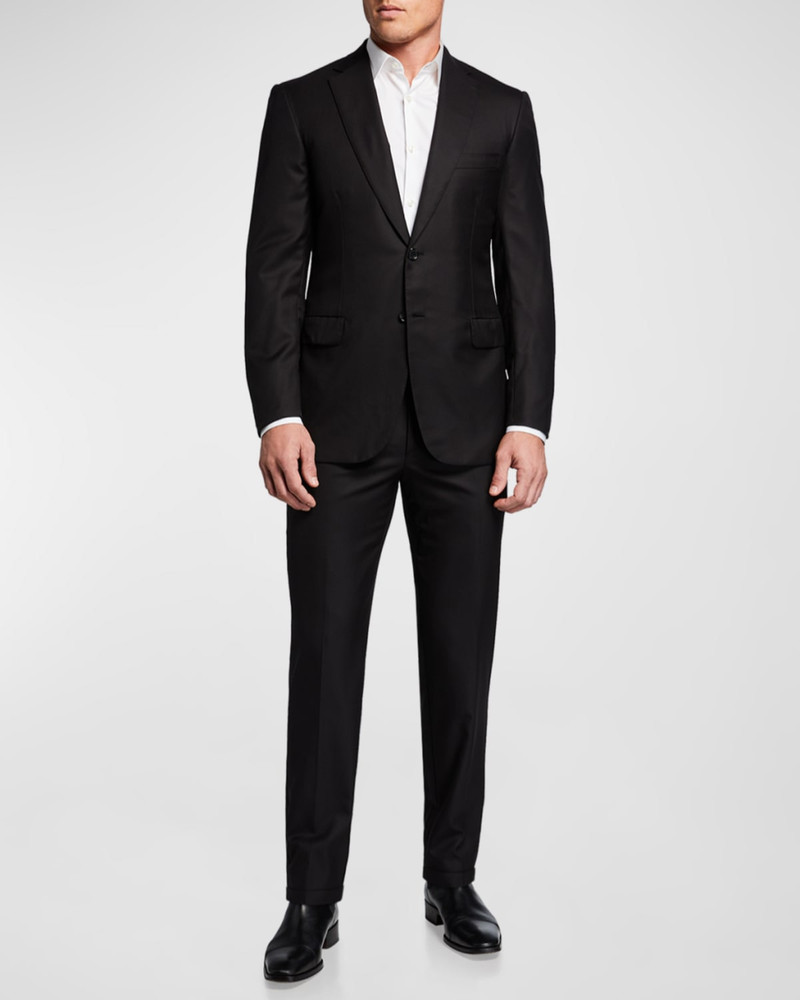 Brioni Men's Brunico Essential Virgin Wool Two-Piece Suit outlook
