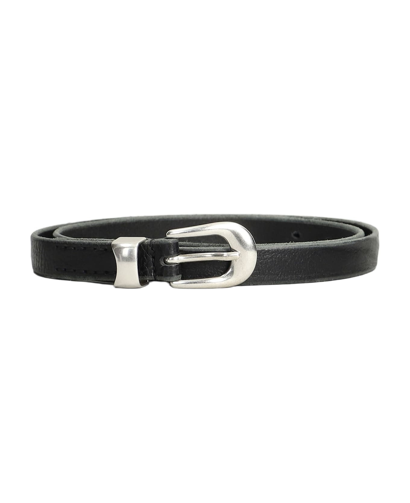 Belts In Black Leather - 1