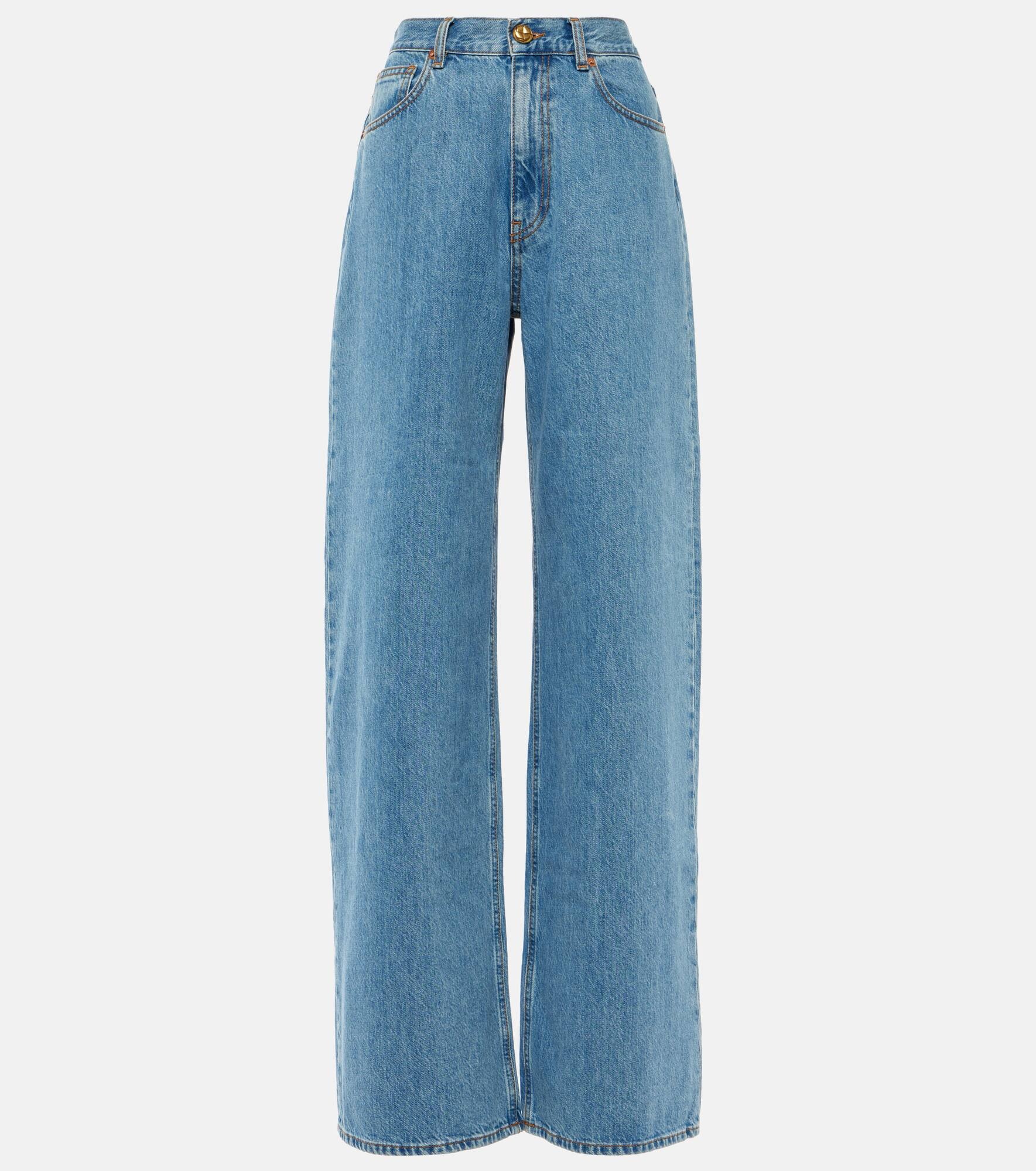 Java high-rise wide-leg jeans - 1
