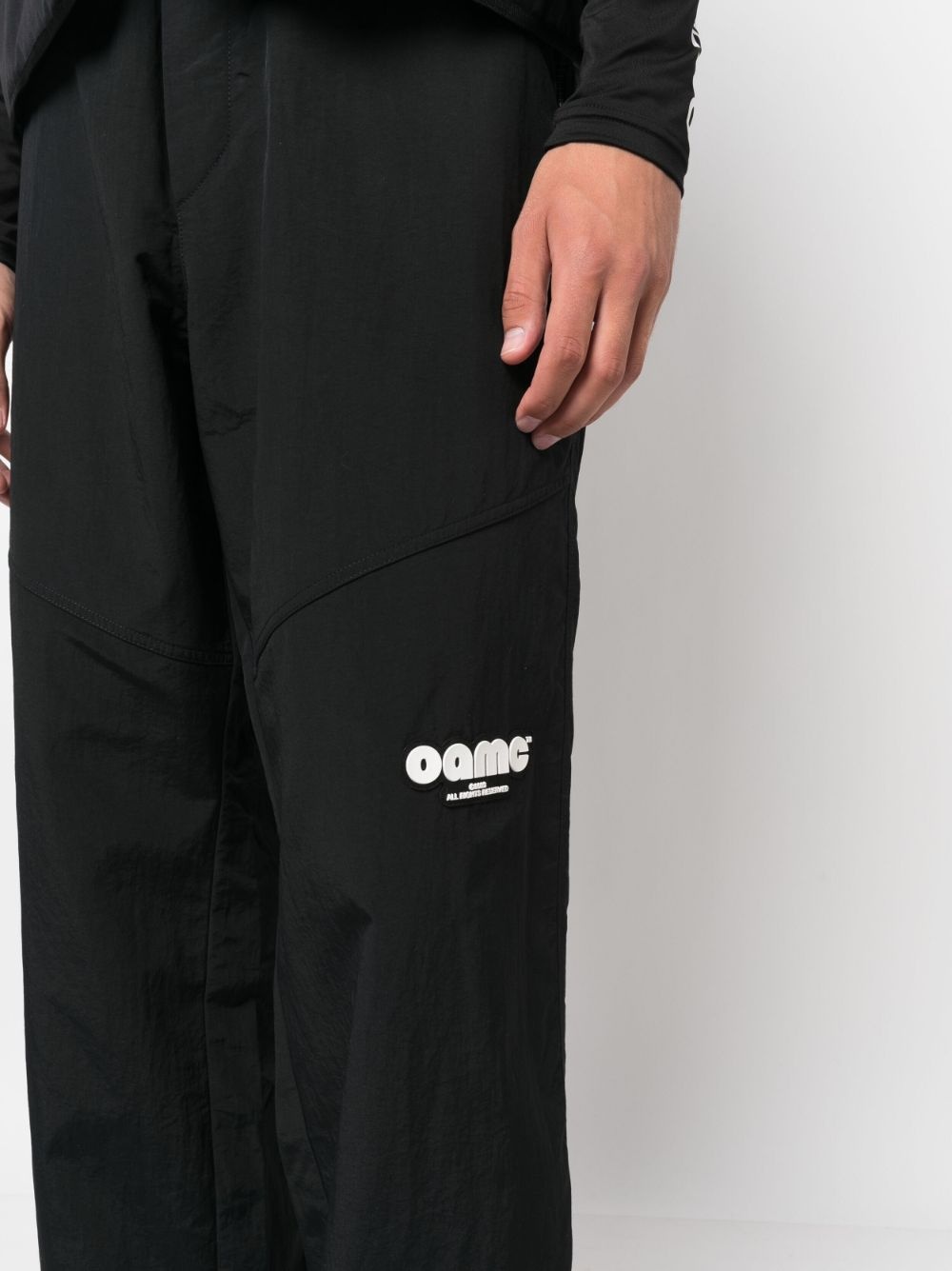 logo-patch track pants - 5