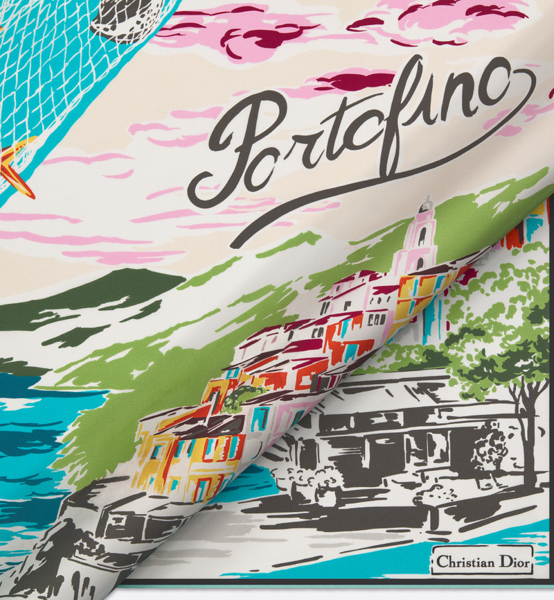 Dior Dior Souvenir 70 Square Scarf outlook