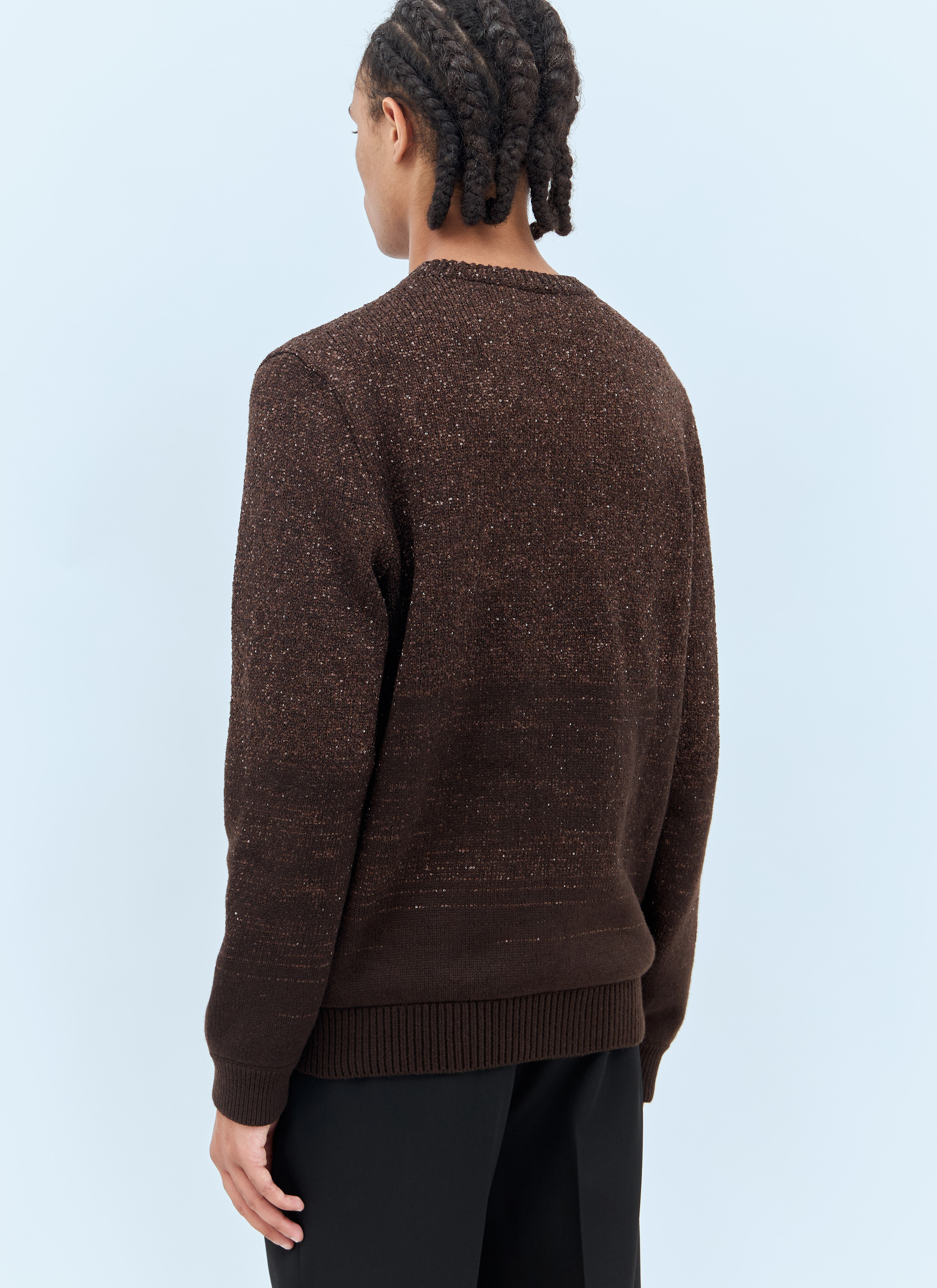 Sequin Crewneck Sweater - 2